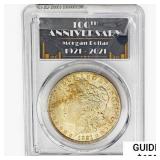 1921-S Morgan Silver Dollar PCGS MS64 100th Anniv.