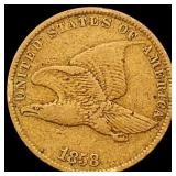 1858 Flying Eagle Cent NICELY CIRCULATED