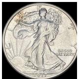 1917-S Walking Liberty Half Dollar NEARLY  UNCIRC