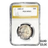 1903-O Barber Half Dollar PGA MS61