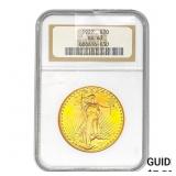 1927 $20 Gold Double Eagle NGC MS63