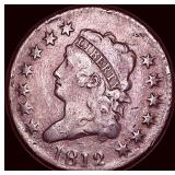 1812 Classic Head Large Cent NICELY  CIRCULATED