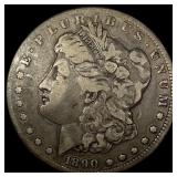 1890-CC Silver Morgan Dollar LIGHTLY  CIRCULATED