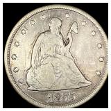 1875-CC Silver Twenty Cents NICELY CIRCULATED