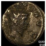 Roman Gallienus 253-268 AD BI Dbl Denarius CHOICE