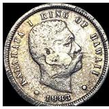 1883 Hawaii Silver Dime HIGH GRADE