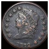 1812 Classic Head Large Cent NEARLY  UNCIRCULATED