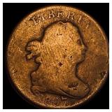 1807 Draped Bust Half Cent NICELY CIRCULATED