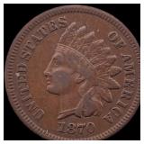 1870 Indian Head Cent LIGHTLY CIRCULATED