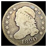1820 Capped Bust Dime LIGHTLY CIRCULATED