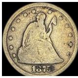 1875-S Silver Twenty Cent Piece NICELY  CIRCULATE