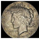 1935 Peace Silver Dollar NEARLY UNCIRCULATED