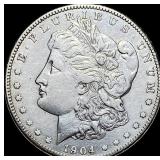 1904-S Morgan Silver Dollar NEARLY UNCIRCULATED