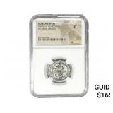 Roman Valerian I, AD 253-260 BI Dbl-Denarius NGC