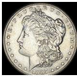 1887-S Morgan Silver Dollar CLOSELY  UNCIRCULATED