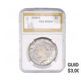 1928-S Silver Peace Dollar PGA MS64+