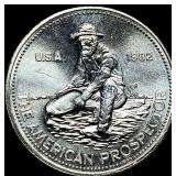 1982 Engelhard 1 oz Silver Round UNCIRCULATED