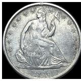 1840-O Seated Liberty Half Dollar NEARLY UNCIRCULA