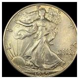 1939-S Silver Half Dollar Walking Liberty  CLOSEL