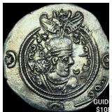 Sasanian Khusru II 591-628 AD SIlver Drachm CHOIC