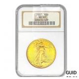 1927 $20 Gold Double Eagle NGC MS63