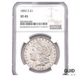 1892-S Morgan Silver Dollar NGC XF45