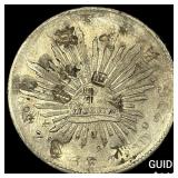 Mexico Silver 8 Reales CLOSELY UNCIRCULATED