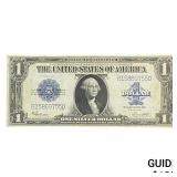 1923 $1 Silver Certificate Large Note Blue Seal
