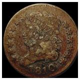 1810 Classic Head Half Cent NICELY CIRCULATED