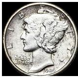 1924-S Silver Mercury Dime CLOSELY  UNCIRCULATED
