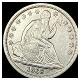 1838 Seated Liberty Dime CLOSELY UNCIRCULATED