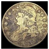 1832 Capped Bust Half Dollar NICELY  CIRCULATED