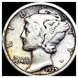 1925-S Silver Mercury Dime NEARLY  UNCIRCULATED