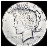 1926 Silver Peace Dollar CHOICE AU