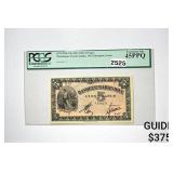 1942 5 Francs Martinique-Emer. Issue PCGS 45 PPQ