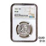 1962 Franklin Half Dollar NGC PF68