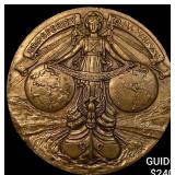 1914 Panama Canal Opening Medal CHOICE AU