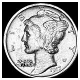 1917-S Silver Mercury Dime UNCIRCULATED