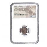 Roman Constans 337-350 AD AE4 BI Nummus NGC