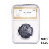 1868 Seated Liberty Half Dollar PGA PR64