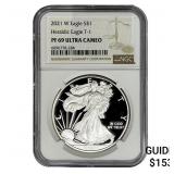 2021-W Silver Eagle NGC PF69 Ultra Cameo