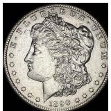 1890-S Silver Morgan Dollar CLOSELY UNCIRCULATED