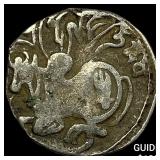 700-1000 AD India Rajput Silver Jital NEARLY UNCIR