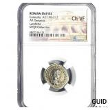 Roman Caracalla, AD 198-217 AR Denarius NGC ChVF