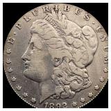 1892-S Morgan Silver Dollar LIGHTLY CIRCULATED