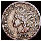 1878 Indian Head Cent ABOUT UNCIRCULATED