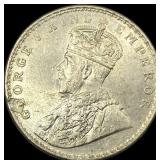 1917 British India Rupee UNCIRCULATED