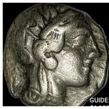 [440-404] BC Attica Athens Silver Owl Tetradrachm