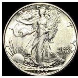 1937 Walking Liberty Half Dollar UNCIRCULATED