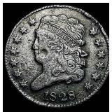1828 Classic Head Half Cent LIGHTLY  CIRCULATED